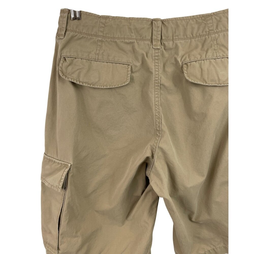GAP Mens Khaki Flat Front Cargo Shorts Size 30 - Picture 5 of 8